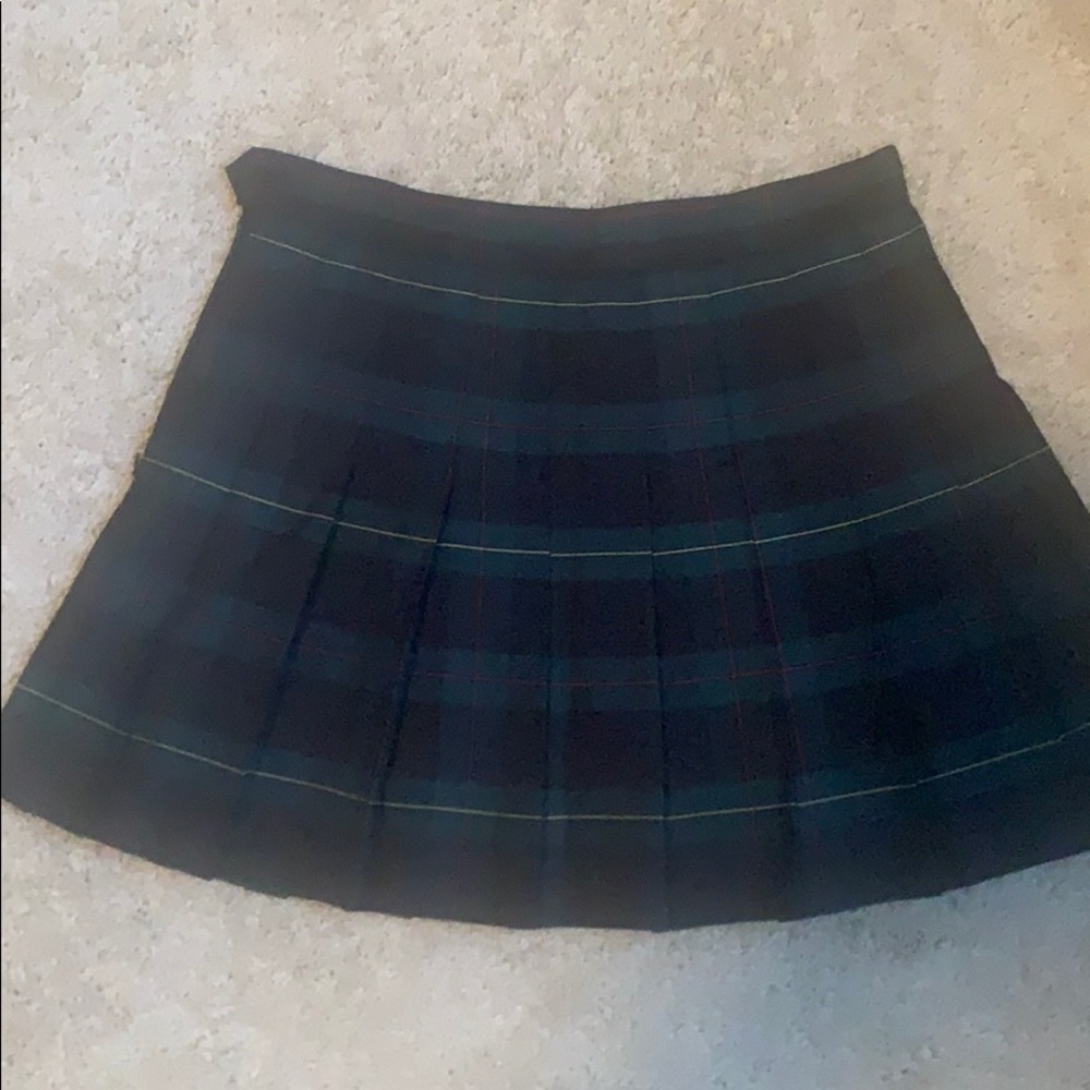 American Apparel plaid tennis skirt